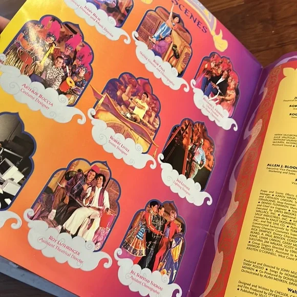 Vintage Walt Disney on Ice Aladdin Program - Picture 8 of 12